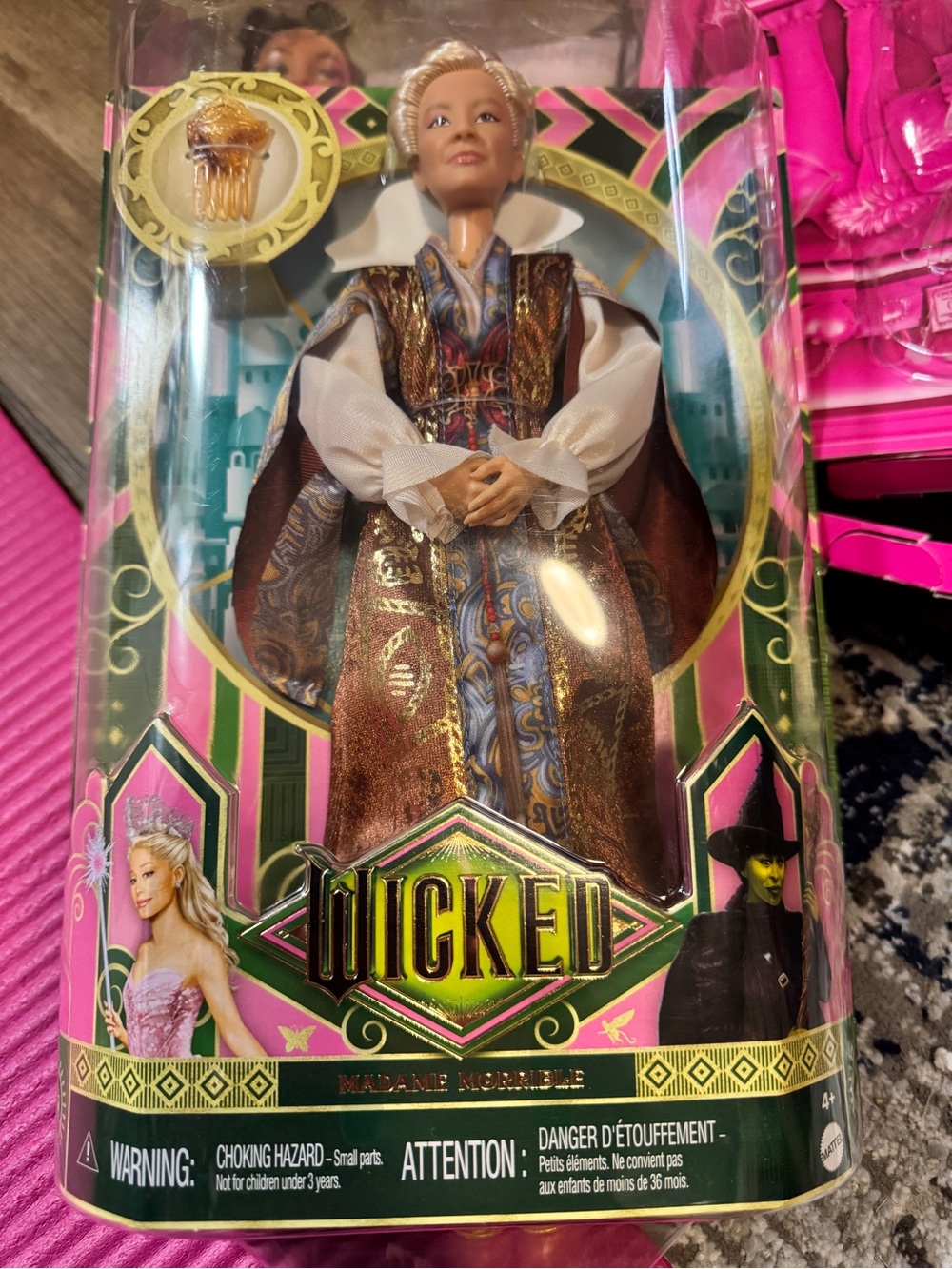 Wicked Madame Morrible Collector Doll - Metallic Brown & Gold Costume